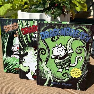Dragonbreath Hardcover Book Set #1-3 by Ursula Vernon